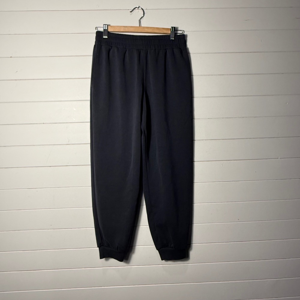 Interval Women Dark Gray Modal Blend Tapered Joggers V201331 Size Small